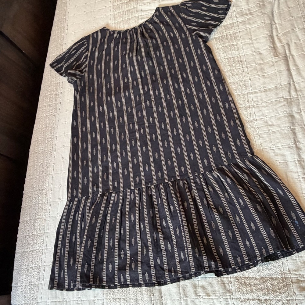 THML Women's Dress Anthro Boho Embroidered Rayon Blend Sleeveless Sz S - Picture 9 of 13